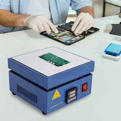 850W Constant Temperature Preheat Soldering Station 20x20cm Heating Plate Unit