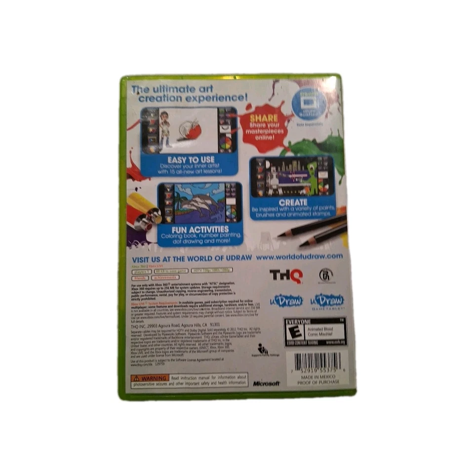 U Draw Studio Instant Artist Xbox 360 Pre Owned - Image 2 of 3