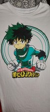My Hero Academia Squad Shirt Unisex M White Great Graphics Bold Colors Clean