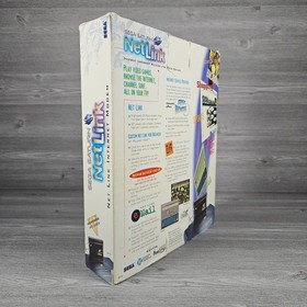 Sega Saturn Netlink Internet Modem CIB Complete Box, Disc,  Manuals and Cables