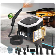 2500w Steam Cleaner Handheld 3‑Level Multi‑Purpose with Accessories 1.8L