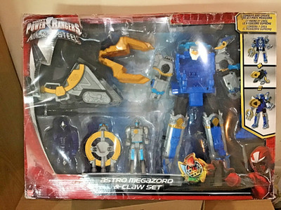 Boxed Power Rangers Ninja Steel Dx Astro Megazord + Claw Set 100% Complete V.VGC