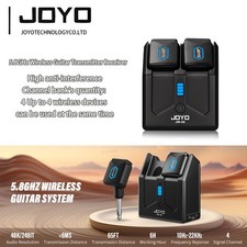 JOYO 5.8Ghz Digital Wireless Guitar System Transmitter Receiver Rechargeable