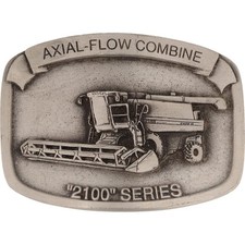 International Harvester Ih Axial Flow Combine Farming Vintage Belt Buckle