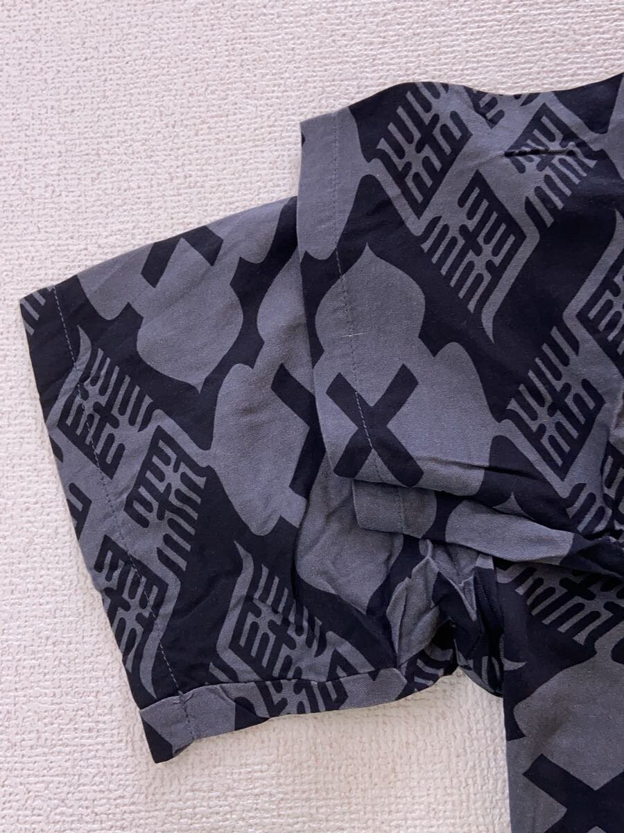 BUDSPOOL Short Sleeve Shirt XL Rayon BLK Total Pattern BUDSPOOL Short Sleeve Shirt XL Rayon BLK Total Pattern
