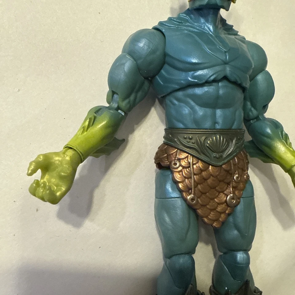 MASTERS OF THE UNIVERSE MASTERVERSE MER-MAN Incomplete - Image 3 of 4