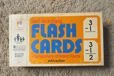 Self Teaching Basic Math Subtraction Flash Ca...