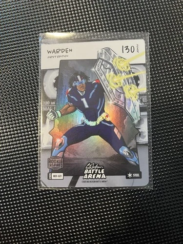 2025 Warden Mixtape Steel Cam Ward Rookie Bo Battle Arena Mix-601 Rc Sp Case Hit