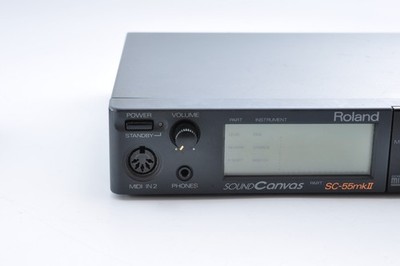 Roland SC-55 mkII SOUND Canvas Made in Japan 1993 w/Adapter