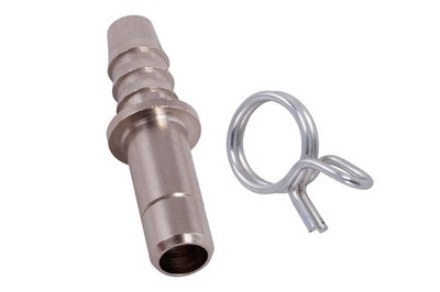 Axis Line 8.2 Adapter Metall + Spannschelle - Schlauchverbinder für