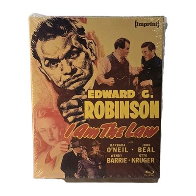 I AM THE LAW (1937) - Blu-ray w/slipcover - Edward G. Robinson - Imprint