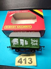 HORNBY `OO GAUGE` HULL & BARNSLEY VAN R216 `PRIME PORK` BOXED IN VERY GOOD ORDER