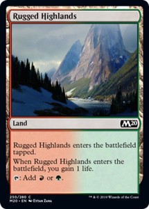 Rugged Highlands - Core Set 2020 #250