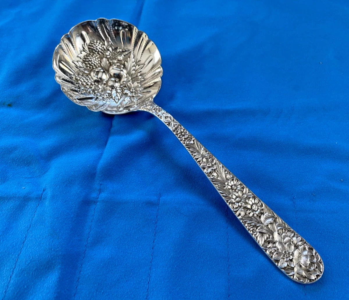Kirk Antique US Sterling Silver Serving Spoons for sale | eBay