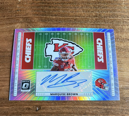 2025 Donruss Optic Marquise Brown Base (RAW)