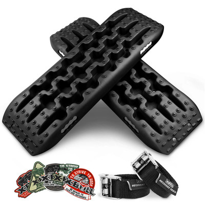 X-BULL Traction Boards Recovery Tracks Tire Ladder Sand Snow Off Road Black Gen2