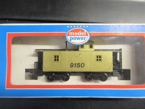 MODELO POWER ho TRANSFERENCIA MADERA DORADA CABOOSE #9150 de colección | Condition: Used