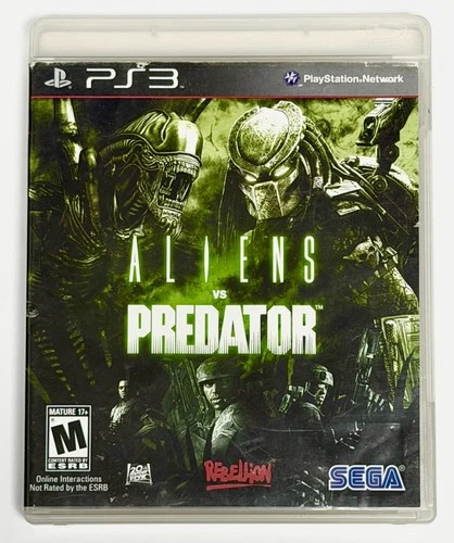 Aliens Vs Predator (Sony PlayStation 3) Fully Tested-Complete /Good Condition