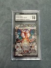 Pokemon 2023 Charizard ex 223/197 SIR Obsidian Flames GEM MINT CGC 10