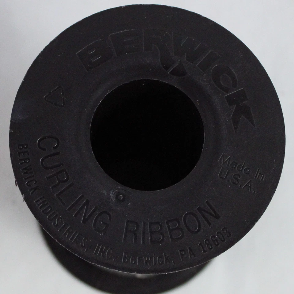 Lote de 3 rollos de cinta rizadora rosa y negro nuevos sellados Foto 4 de 4