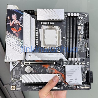 For Gigabyte B760M AORUS ELITE AX-P Motherboard LGA1700 DDR5 Test OK