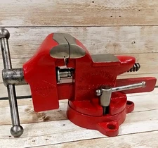 Vintage Littco Bench Swivel Base Vise Littlestown Hardware Foundry Co USA