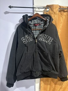 Supreme Reflective Arc Hooded Work Jacket | eBay