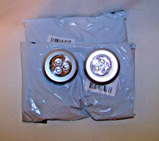 SET OF 10 PLASTIC UNDER COUNTER WIRELESS PUCK LIGHTS