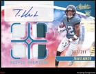 2025 Absolute Rookie Premiere Quad #1 Travis Hunter RPA PATCH AUTO 037/299