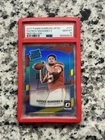 2017 Donruss Optic Rated Rookie Patrick Mahomes II #177 Red & Yellow Prizm (RC)