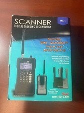 Whistler TRX-1 Handheld Digital Scanner w/ Antenna USB Cable 4GB SD Card Incl.