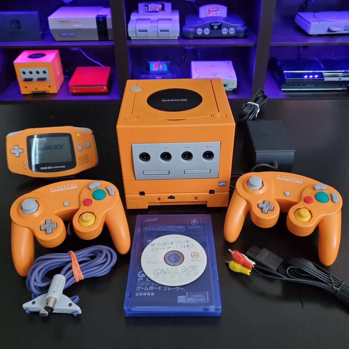 Nintendo GameCube NTSC-J Orange Video Game Consoles for sale | eBay