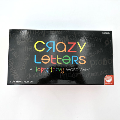 Crazy Letters MindWare Word Game Complete Preowned Discontinued Educational Fun
