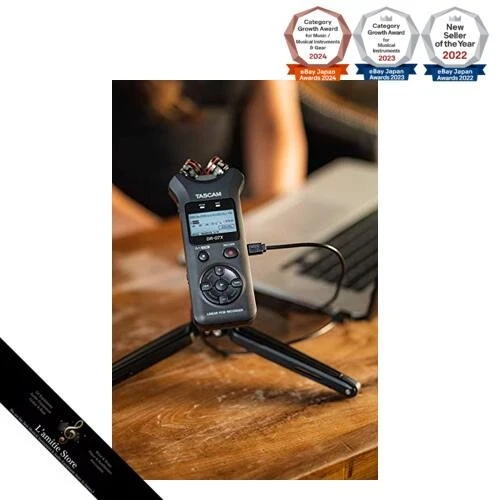 TASCAM DR-07X USB Audio Interface Stereo Linear PCM Recorder Handy Recorder USB - Image 4 of 4