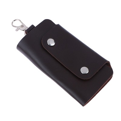 1Pc Portable PU Leather Housekeeper Holders Car Key Holder Key Storage Bag