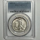1937-S PCGS AU53 Certified Walking Liberty 50C 6603.53/51830871 ￼