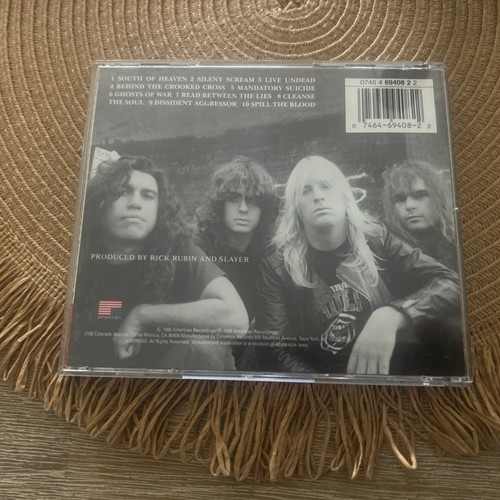 Slayer – South Of Heaven CD 1988 American Recording - Picture 2 of 4