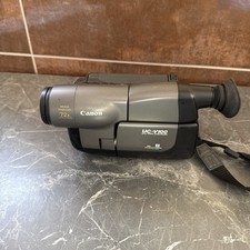CANON UC-V100 CAMCORDER 8MM ANALOGUE VIDEO CAMERA. UNTESTED, UNIT ONLY