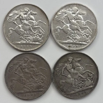 Victoria Silver Crown Indiana UK Crown Coins for sale | eBay