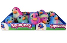 Sunny Days Jumbo Squeezy Ducks Tie Dye Squishy Stress Relief Toy NEW