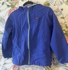 Patagonia Kids Medium Baggies Windbreaker Rain Jacket Floral Details
