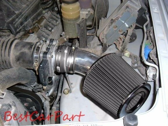 BCP RW серый 1997-2003 Rodeo Amigo Axiom 2,2 л воздухозаборник набор + фильтр - Изображение 2 из 2