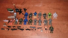 Mega Construx Halo UNSC Figures  Lot Plus Accessories!