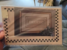 The Hidden Heart 'Hardanger Last Name' Hardanger 2003 embroidery Pattern Only