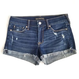 abercrombie and fitch jean shorts