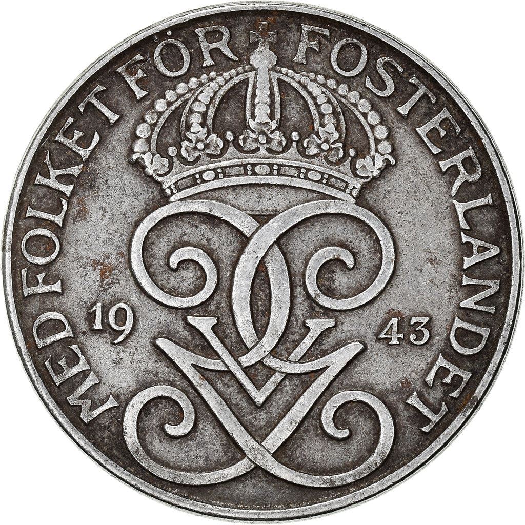 Swedish Coin 5 Öre | King Gustaf V | Sweden | 1942 - 1950 | eBay