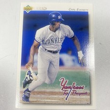1992 Upper Deck Minors Carl Everett Fort Lauderdale Yankees #155