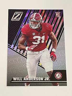 2023 Chronicles Zenith Draft Picks Football #10 - Will Anderson Jr. RC - Alabama