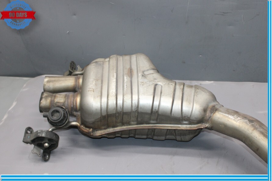 03-12 Bentley Continental Right Side Lower Exhaust Muffler Mufflers Oem