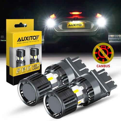 3157 LED Back Up Reverse Lights Bulbs White for Chevy Silverado 1500 1999-2013